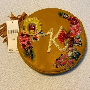 Anthropologie small leather bag. New with tag